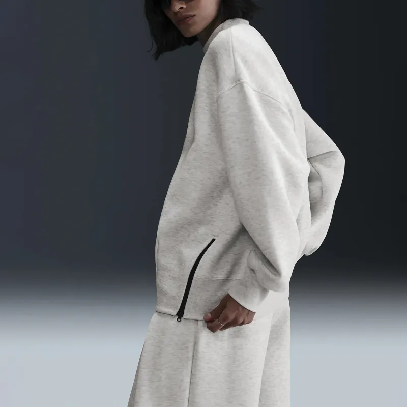 Nike Sportswear Tech Fleece Women's Oversized Crew Neck Sweatshirt-4