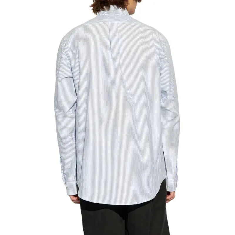 BALLY Long Sleeved Striped Buttoned Shirt-2