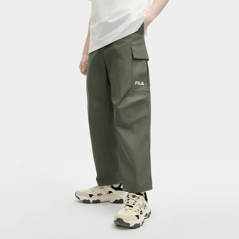 FILA ORIGINALE Casual Pants Men's Mugwort Medium Green-5