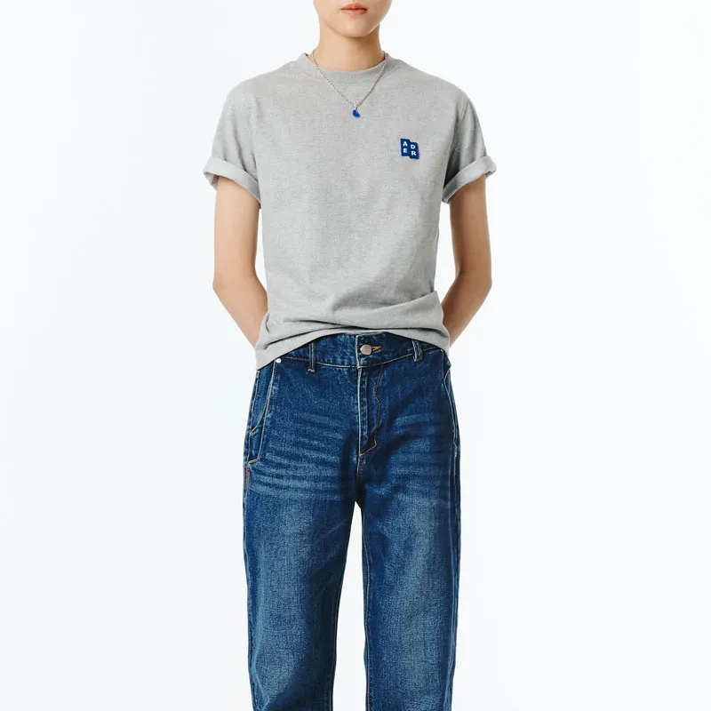 ADER ERROR Logo-tag Jersey T-shirt-2