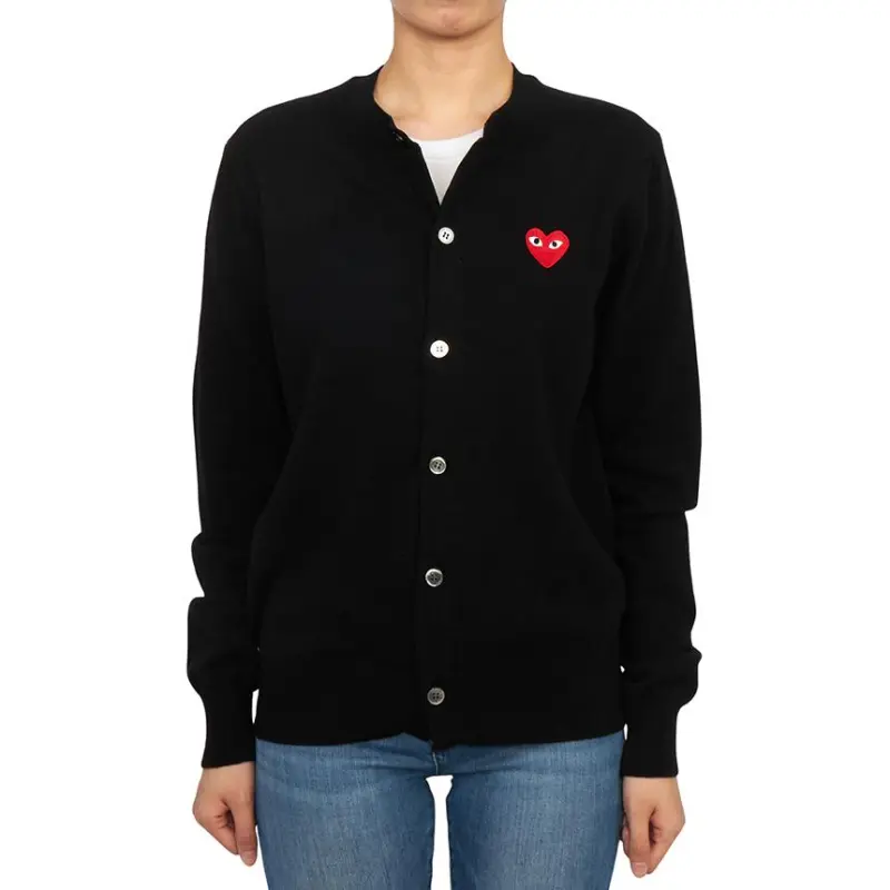 CDG Play Knitwear Unisex Black-1