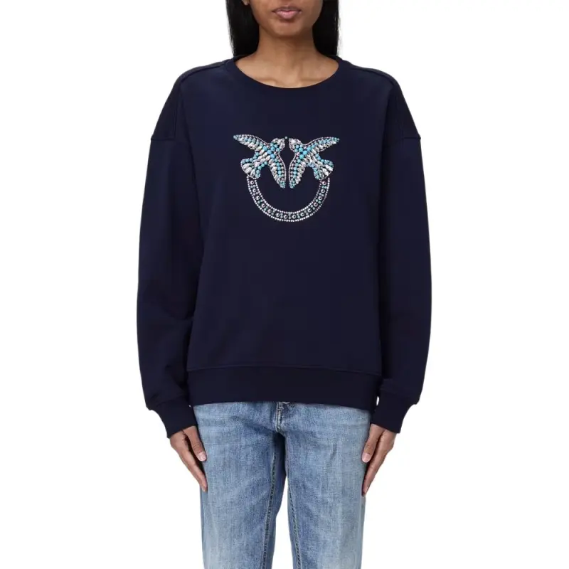 PINKO Beaded motif Sweatshirt-3