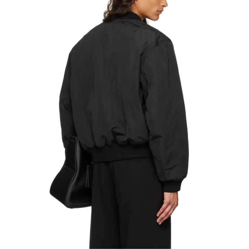 DRIES VAN NOTEN Zip Up Bomber Jacket-4