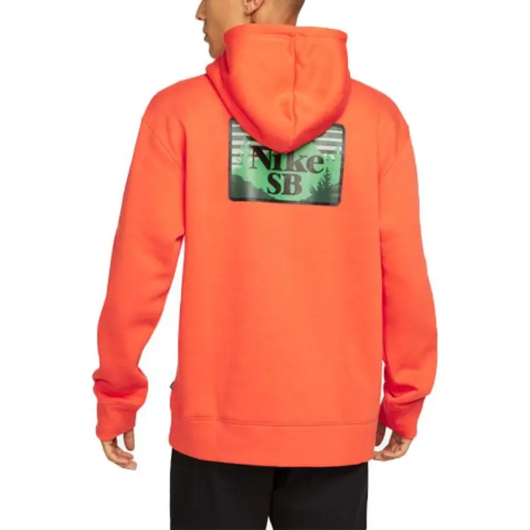 Nike Sweatshirts Men Rush Orange-4