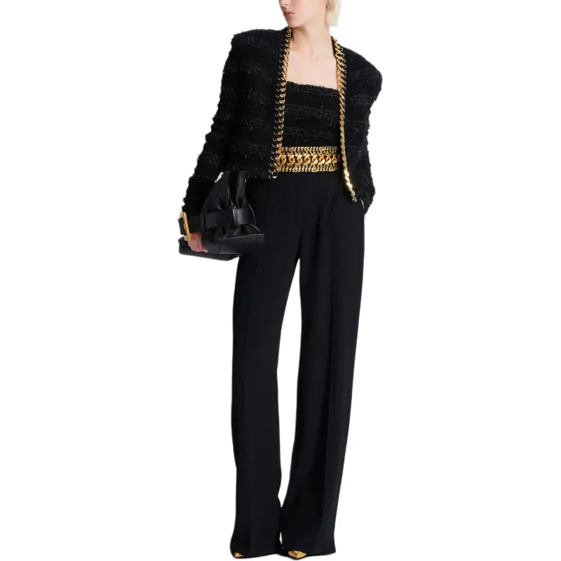 BALMAIN Chain detailing Jacket-1