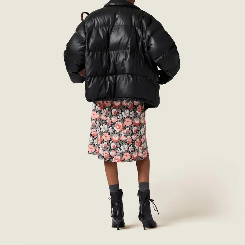 MIU MIU Puffer Jacket Women's Black-2