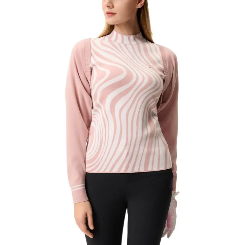 FILA Golf Series Knitwear Women's 2-Piece Set Light Cameo Brown-2