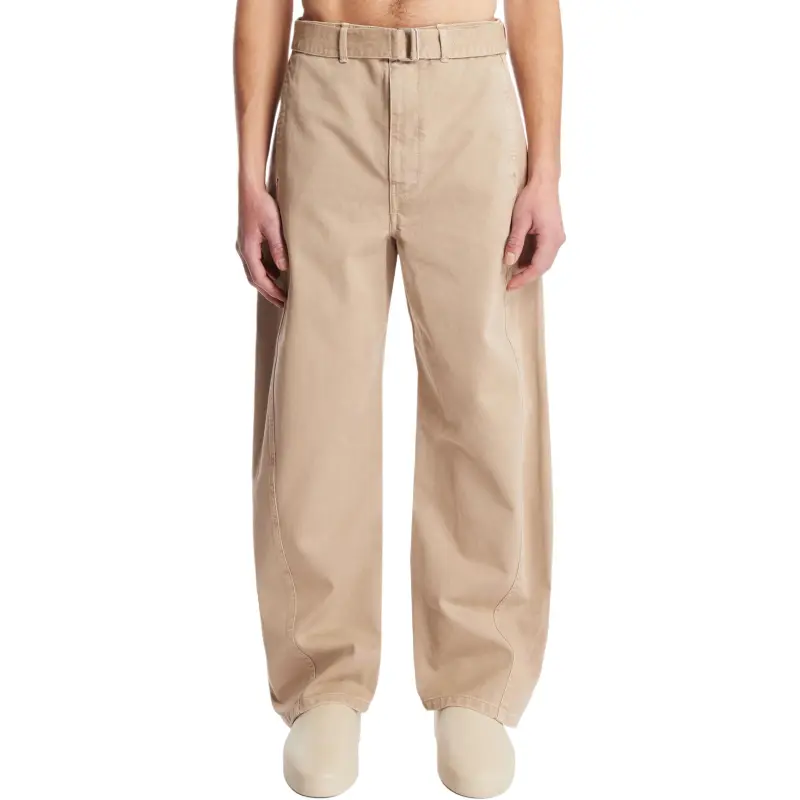 Lemaire Twisted Belted Pants-3