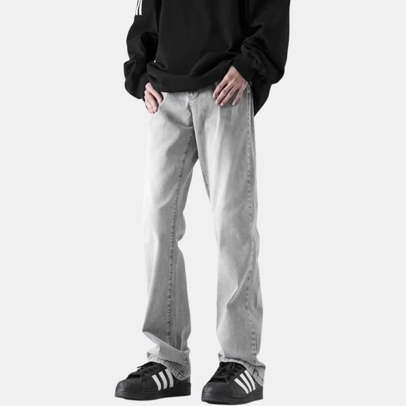 QOTRIOCK Jeans Men's Concrete Gray-2