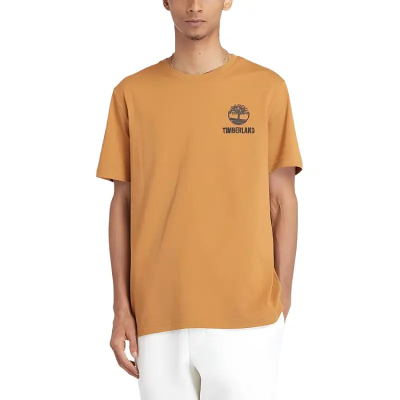 Timberland T Shirt Unisex Yellow-2