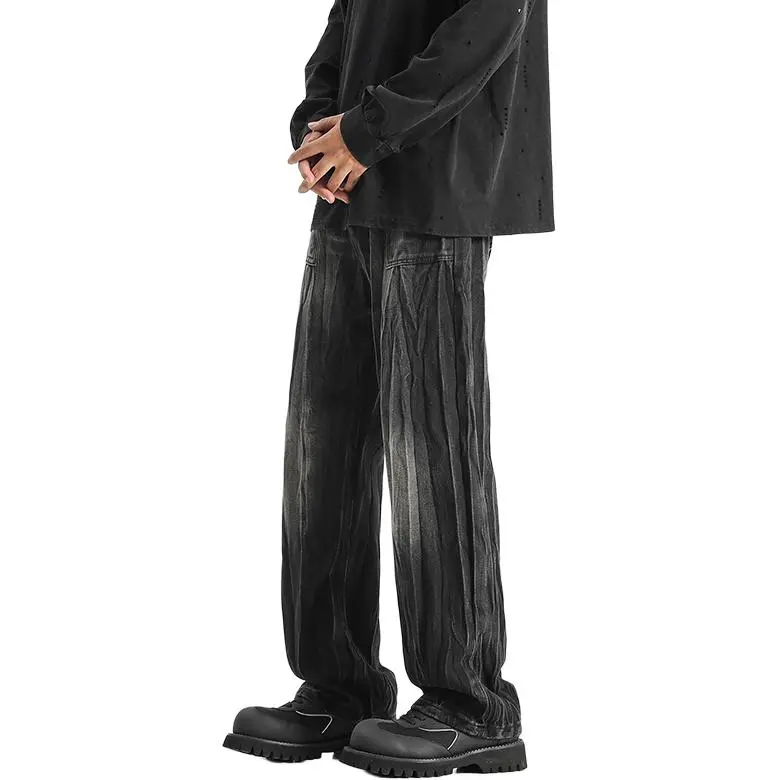 IJRJ Jeans Unisex Black-4