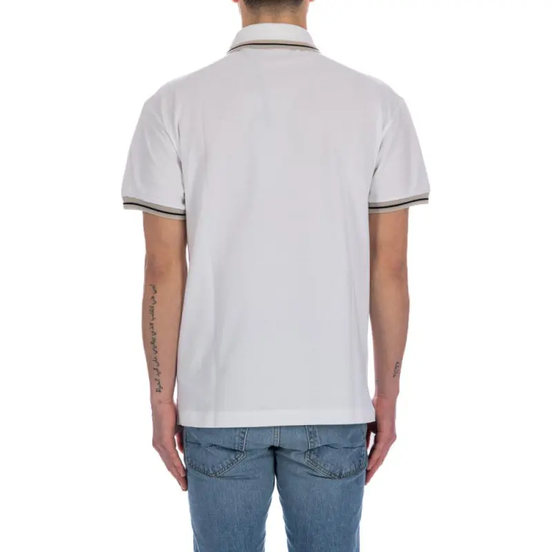 PALM ANGELS Polo Shirts Men White-5