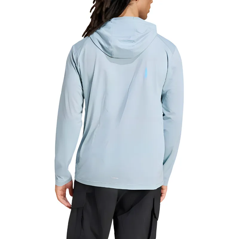 Adidas Free Shipping With AdiClub Terrex Multi Climacool Hooded Long Sleeve Top-2
