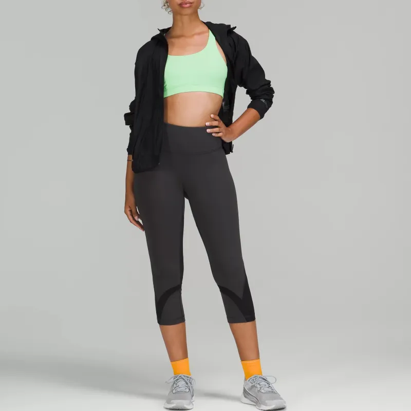 Lululemon Throwback Inspire Luxtreme™ Fabric Sports Pants 21' Women's Graphite Gray/Black-3