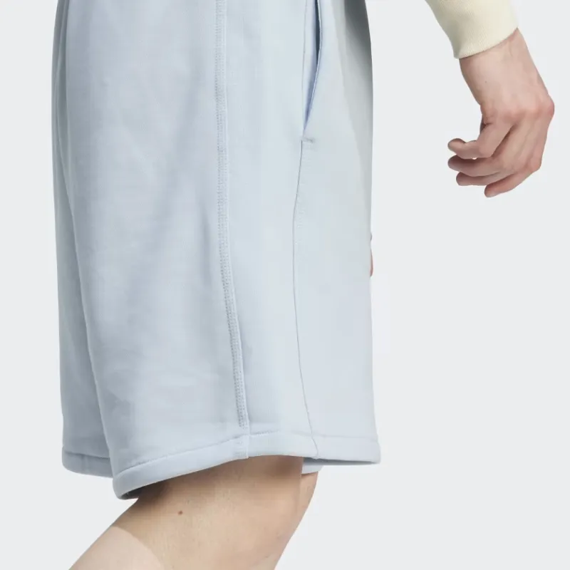 Adidas Lounge Lounge Fleece Shorts Casual Shorts Men's Light Blue-4