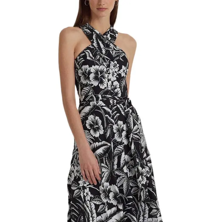 Polo Ralph Lauren Sleeveless Dress Women's Black-2