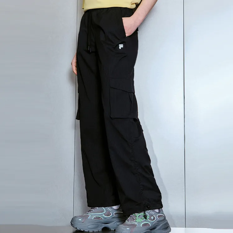 FILA FUSION LIFEFOB Collection Casual Pants Women's Jet Black-4