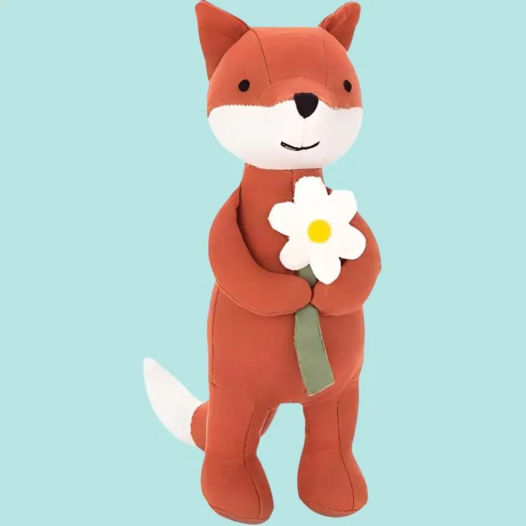 JELLYCAT Smile Big Teeth Collection Mini Messenger Fox Dolls Plush Doll Middle High-1