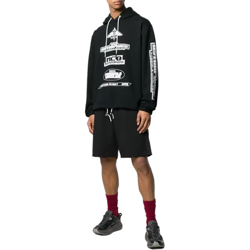 Alexander McQueen Sweatshirts Men Black-1