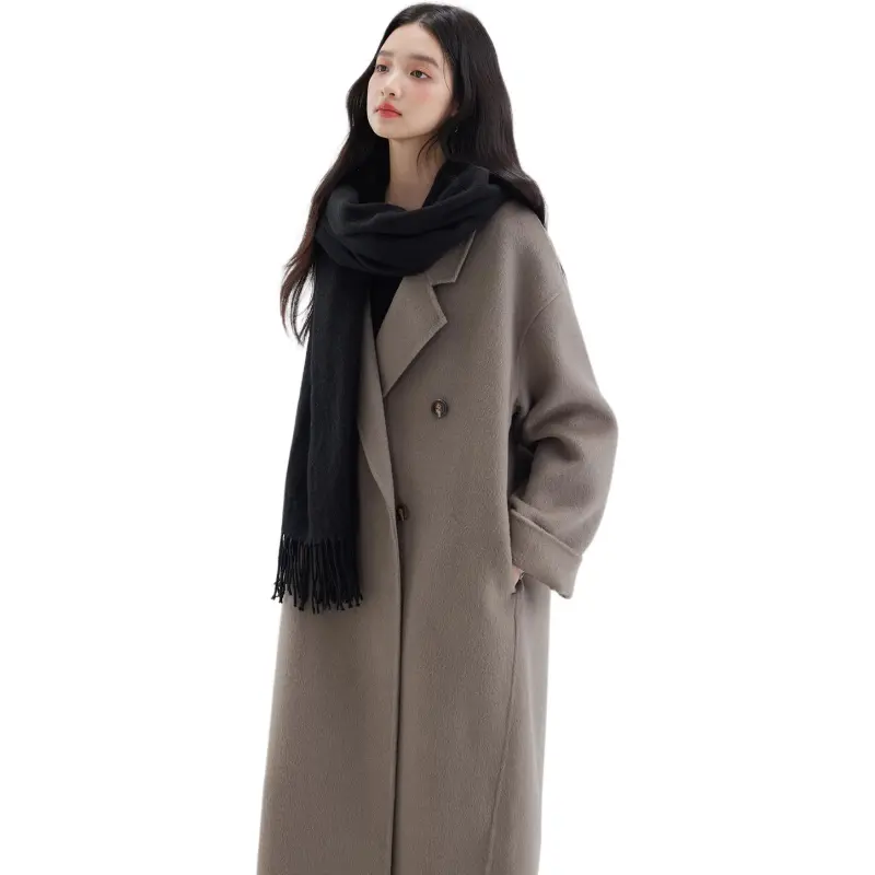 DEAR DEER PUFF Coats Women's Morandi Gray-8