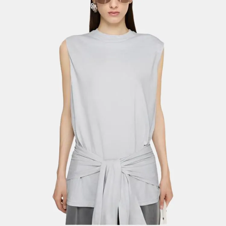Acne Studios Tie-fastening T-shirt-1