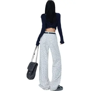 Menglaini Casual Pants Women's White