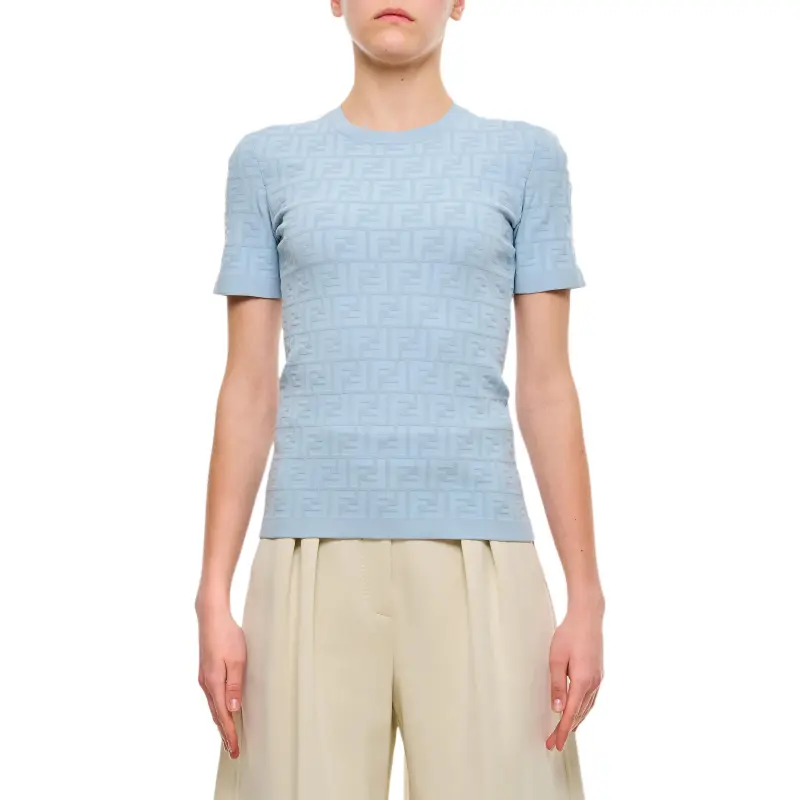 FENDI Knitwear Women's Light Blue-3