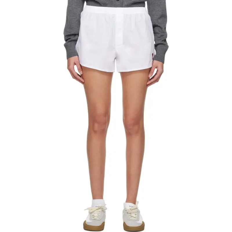 AMIPARIS Casual Shorts Men's White-3