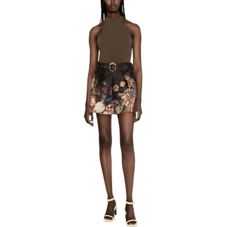 Zimmermann Luminosity Silk blend Shorts-3