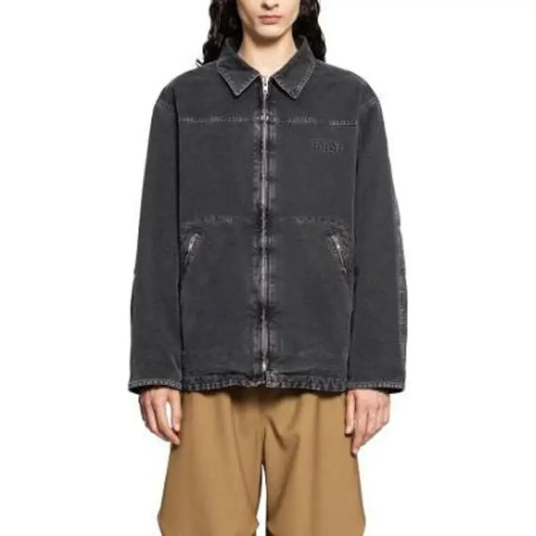 MM6 Maison Margiela Numbers Motif Straight Hem Jacket-1
