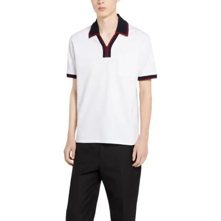 GUCCI Lido FW25 Polo Shirt Men's White-2