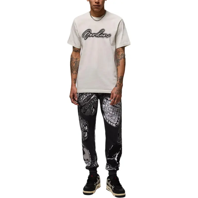 Jordan MVP T Shirt Men's Canvas/Black-2