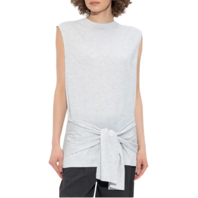 Acne Studios Tie-fastening T-shirt-4