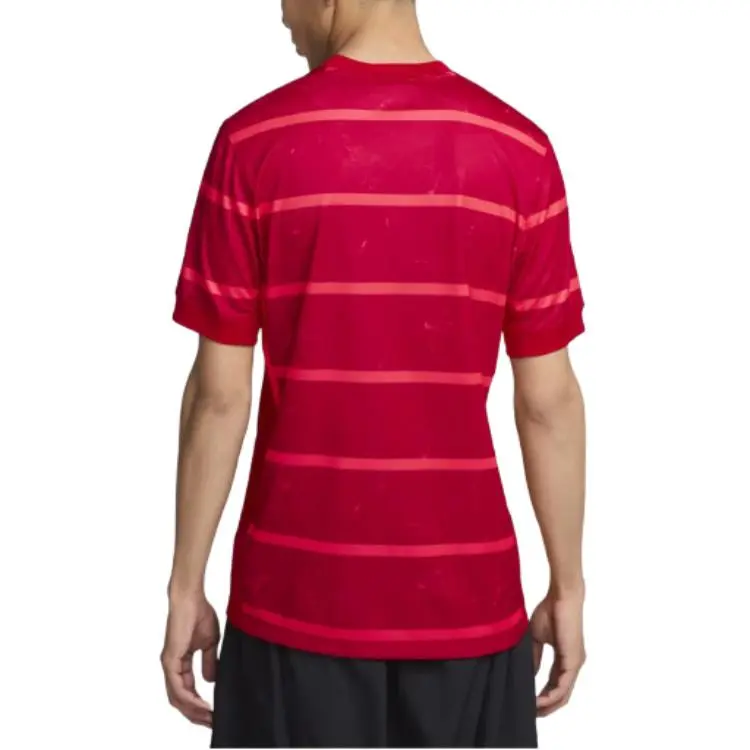 Nike Dri-Fit Soccer Jerseys Men's Gym Red/Laser Red/White-1