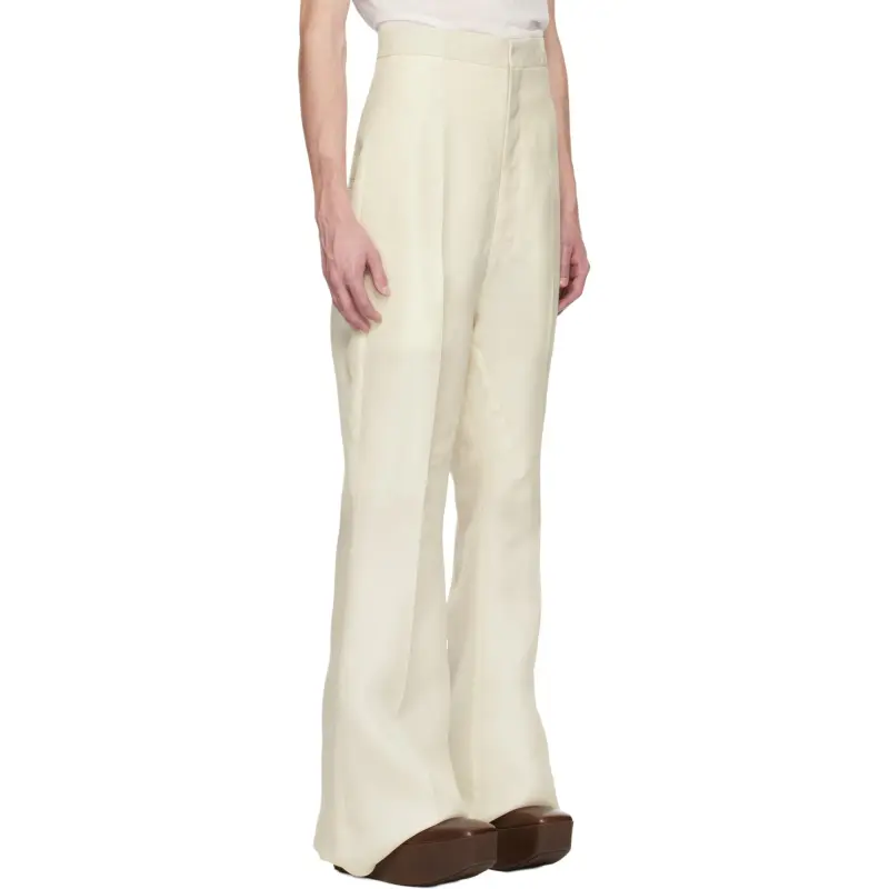 RICK OWENS/RO Casual Pants Men's Beige-2