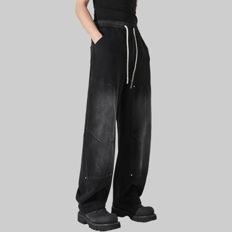 ALL IN Casual Pants Men's Dazzle Black-1