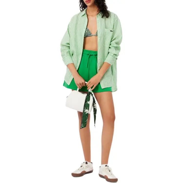 LACOSTE Shirts Women's Green-3