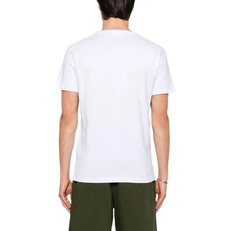 DSQUARED 2 Logo Plaque V Neck T Shirt-2