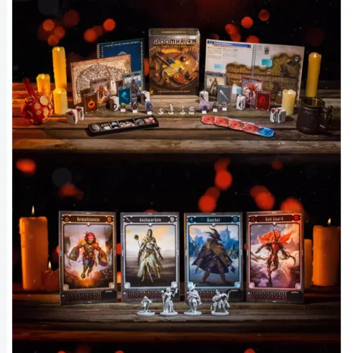ASMODEE Mystic Caves Lion's Jaw Chinese Edition Tabletop Game Card Lion's Chin Board Games