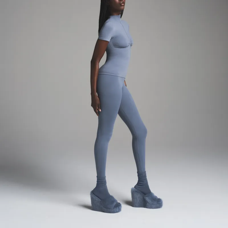 SKIMS FW24 SEAMLESS SCULPT LEGGING Leggings Women's STEEL BLUE/Steel Blue-1
