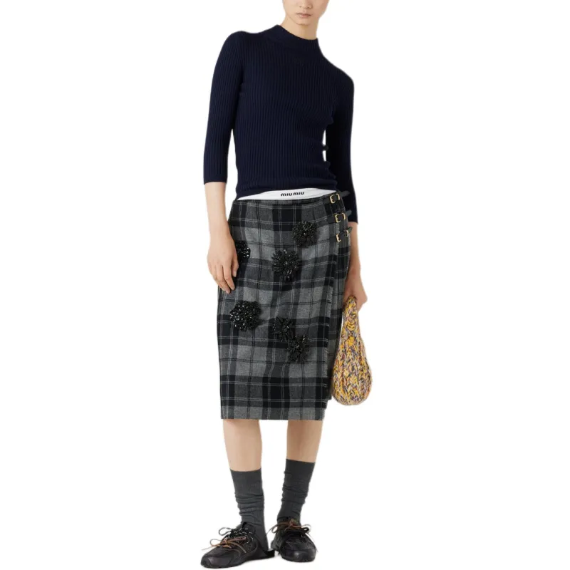 MIU MIU Sweaters Women's Navy-1