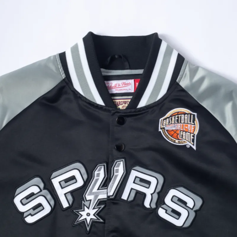 Mitchell Ness Jackets Unisex Black-2