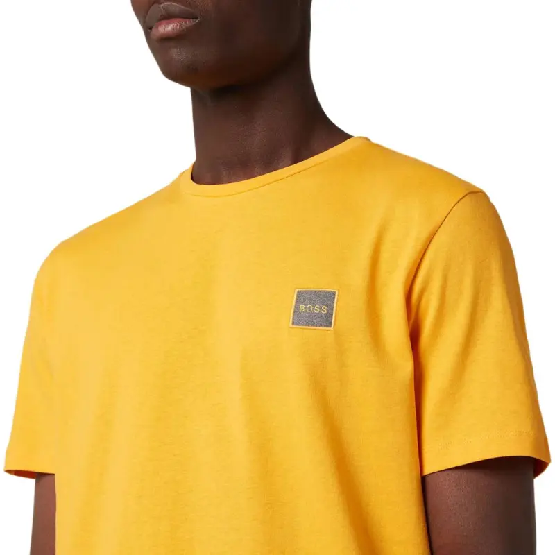 HUGO BOSS T-Shirts Men Yellow-4
