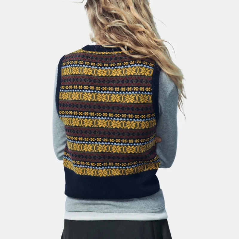 ZARA Vests Women's Multicolor-5