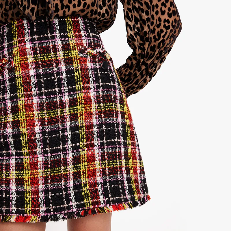 Kate Spade FW23 Casual Short Skirts Women's Multicolor-4