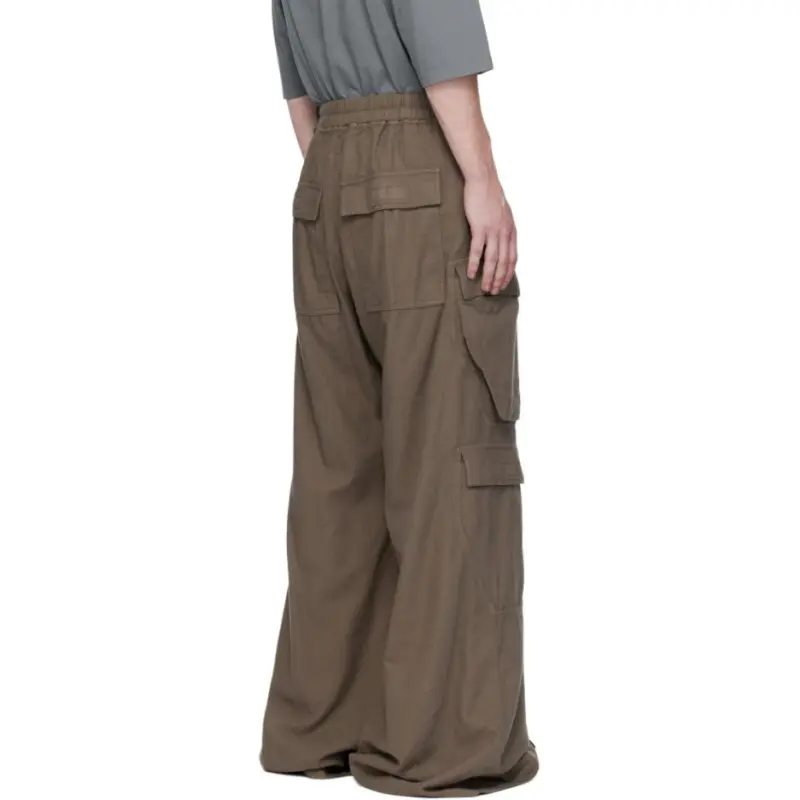 Rick Owens DRKSHDW Casual Pants Men's Brown-1