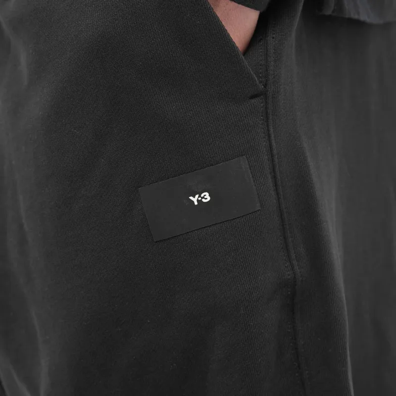 Y-3 Logo-patch Cotton Track Pants-3