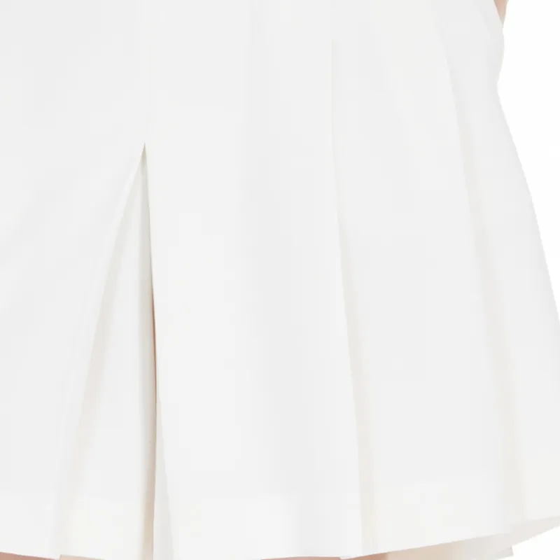 MaxMara Studio Abilita Collection Cady Culottes Casual Shorts Women's White-5