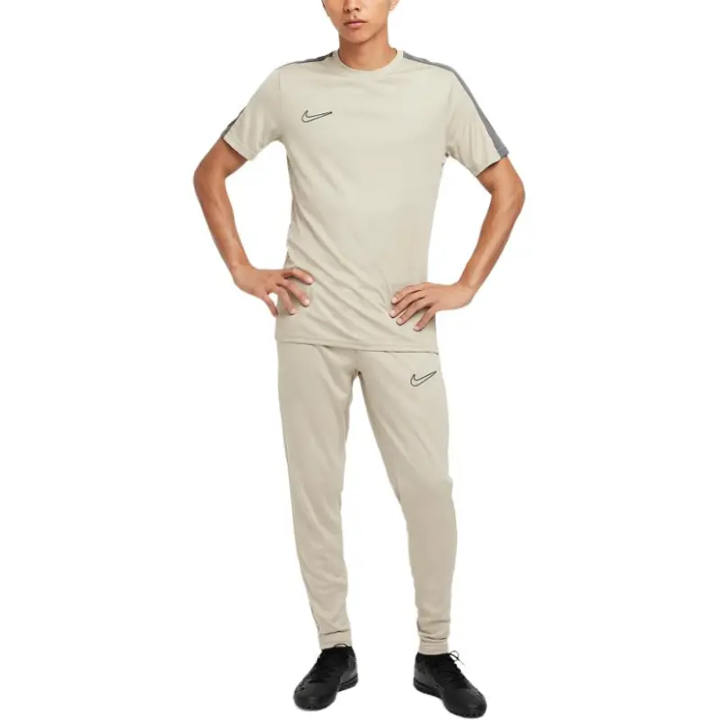 Nike AcademyDri Fit FW24 Swoosh T Shirt Men's Stone Color-1