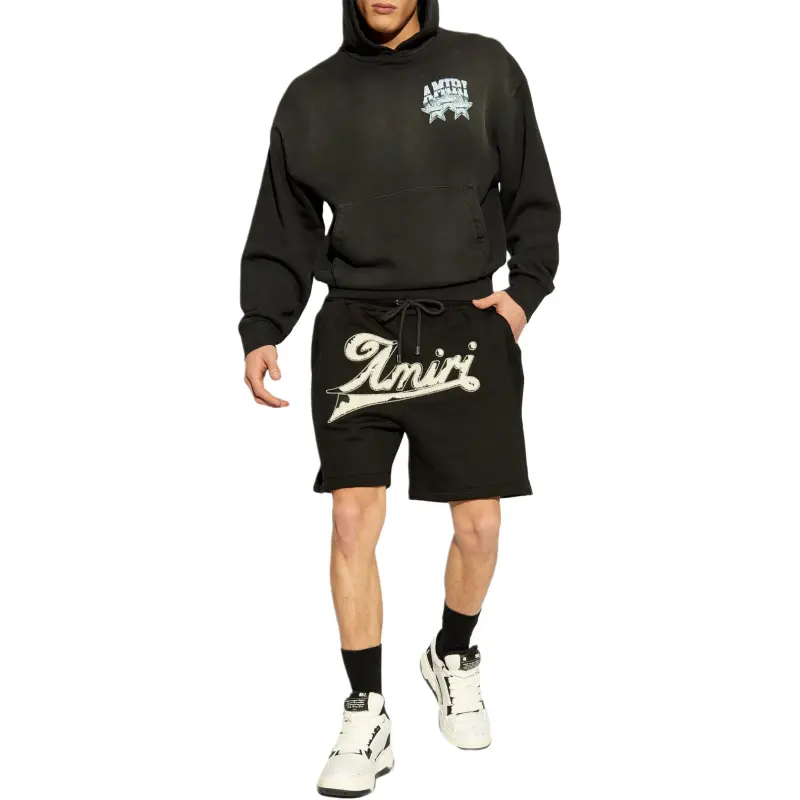 AMIRI Distressed Sweatshort-1
